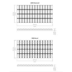 Azulejo porcelánico colección 3D Bars de WOW | Compra online