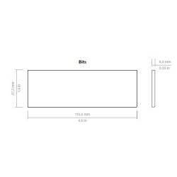 Piscines BITS DE WOW, MONOCOLOR IMITATION | Expédition du monde entier