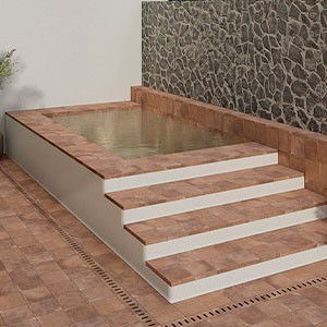 Pavimento Fondant de Mainzu, imitación barro | Envíos a todo el mundo