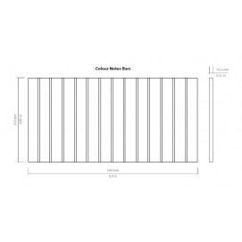 CN Bars Azur Gloss 12,5x25cm.