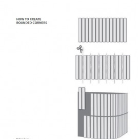 Potters Bars Swan Gloss 12,5x25cm.cm.