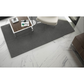 Touché-SK Super Blanco-Gris Natural 160x160x0,6cm.