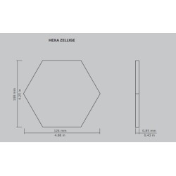 Azulejo Cerámica colección Zellige Hexa de WOW | Compra online