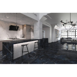 Black & Light Calacatta de Dune, imitación metálico | Envíos a todo el mundo