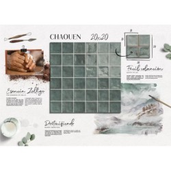 Azulejo porcelánico colección Chaouen de Mainzu | Compra online