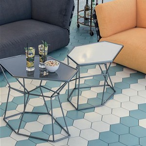 Achetez des mosaïques Atmosphere Manhattan Hexagonal CEV. Mosaïques de qualité