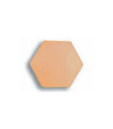 Terracotta Manual Hexagono 20x20x2cm.